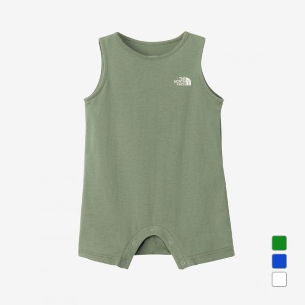 ザ・ノース・フェイス ジュニア キッズ 子供 アウトドア ウェア リトルブリーズスリーブレスロンパー...