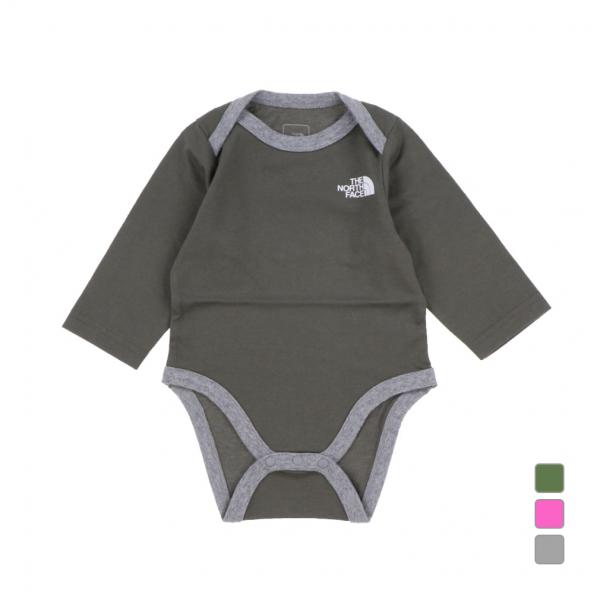 ザ・ノース・フェイス ジュニア キッズ 子供 アウトドア ウェア ベビー ロングスリーブコットンロン...