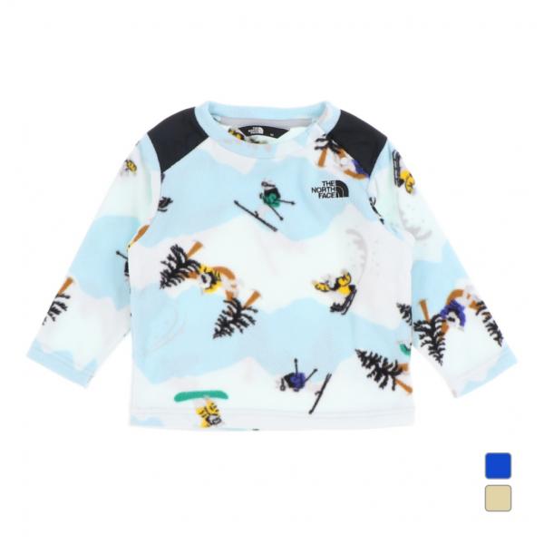 ザ・ノース・フェイス ジュニア キッズ 子供 アウトドア フリース トレーナー ベビーマイクロフリー...