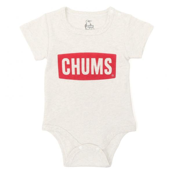 チャムス ジュニア キッズ 子供 アウトドア ウェア ロンパース Baby Logo Rompers...