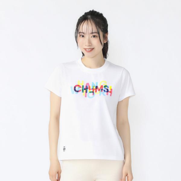 チャムス レディース アウトドア 半袖Tシャツ HWYCワークアウトドライTシャツ CH11-237...