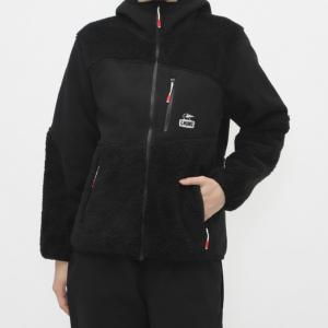 チャムス レディース アウトドア アウトドアジャケット Bonding Fleece Panel Parka CH14-1419 K001 : ブラック CHUMS