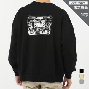 チャムス アウトドア ウェア COOLER BOX OCERSISE CREW SWEAT CHUMS