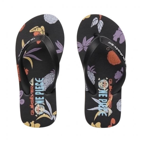 クイックシルバー ジュニア キッズ 子供 アウトドア ビーチサンダル OPQS MOLOKAI AR...