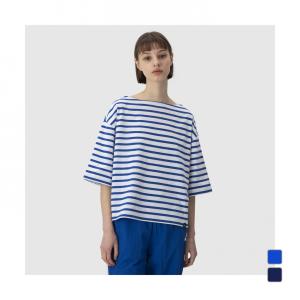 ルコック レディース 半袖Tシャツ ハンソデボーダーシャツ QLWQJA03 le coq sportif 0529T