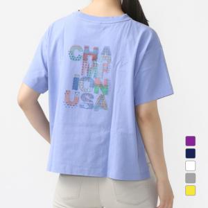 Champion（チャンピオン） 半袖 プリントt tシャツ CW-B325 レディース