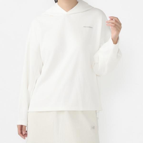 ニューバランス THE CITY レディース スウェット パーカー ダブルフェイスフーディ AWT4...