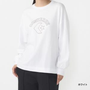コンバース レディース 長袖 Tシャツ ステッ...の詳細画像1