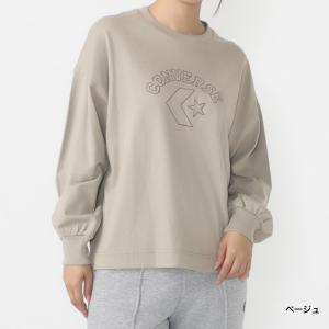 コンバース レディース 長袖 Tシャツ ステッ...の詳細画像4
