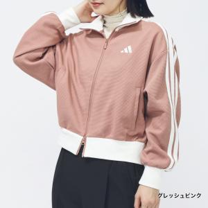 アディダス レディース 長袖 ジャージ ジャケ...の詳細画像1