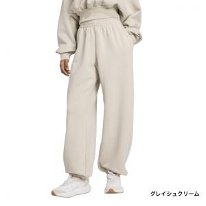 アディダス レディース スウェット ロングパン...の詳細画像1