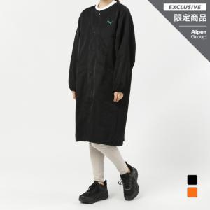 プーマ レディース アウターウェア ウーブン ロングコート ノーカラー 673038 スポーツウェア アルペン スポーツデポ限定 PUMA