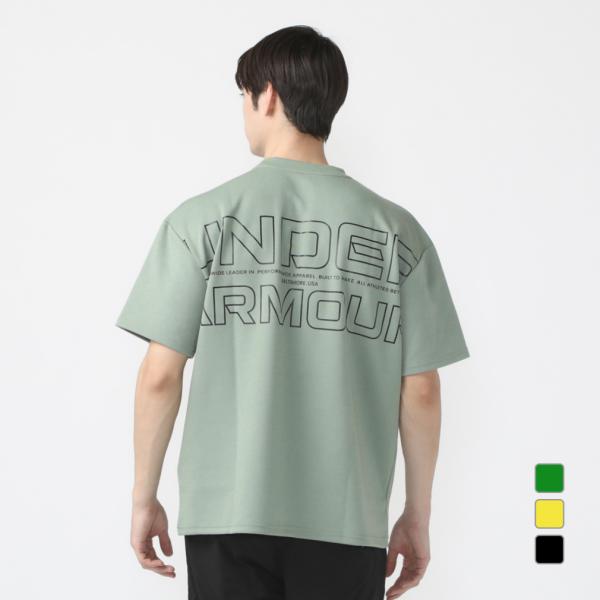 アンダーアーマー メンズ 半袖 Tシャツ UAオーバーサイズ バック グラフィック ショートスリーブ...