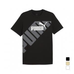プーマ メンズ 半袖 Tシャツ PUMA POWER グラフィック T シャツ 681300 スポーツウェア PUMA｜alpen-group