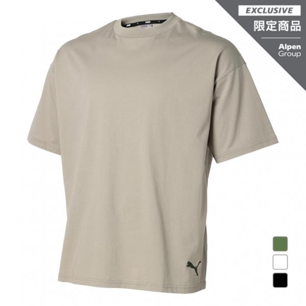 プーマ メンズ 半袖 Tシャツ ビッグロゴ オーバーサイズ SS Tシャツ 676215 スポーツウ...