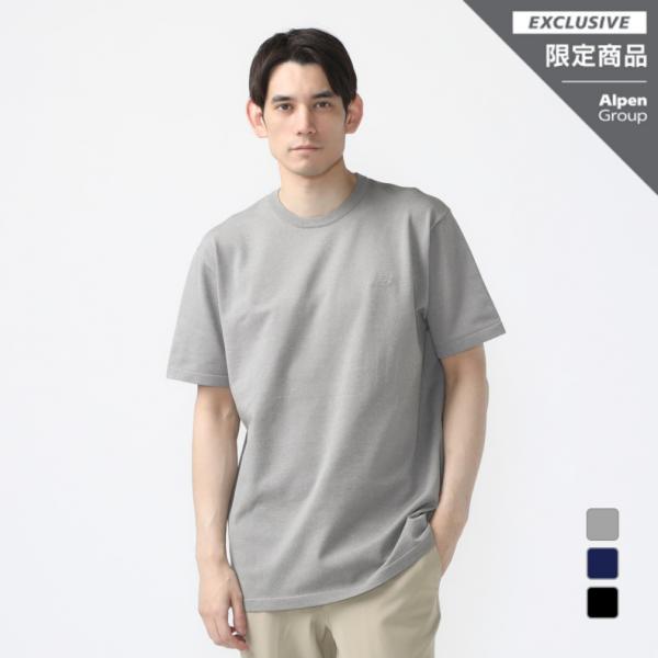 ニューバランス THE CITY メンズ 半袖 Tシャツ ニットプルオーバー AMT45095 スポ...