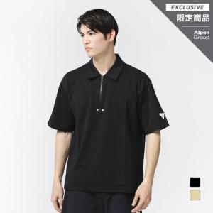 オークリー メンズ 半袖 Tシャツ BORDERLESS ZIP SS SHIRTS FOA406572 スポーツウェア アルペン・スポーツデポ限定 OAKLEY｜アルペングループヤフー店