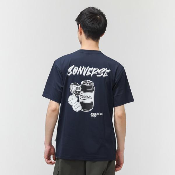 コンバース メンズ 半袖 Tシャツ AP EM CAN TEE M 半袖Tシャツ 4030059 ス...