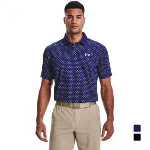 アンダーアーマー メンズ 半袖ポロシャツ UA Performance Printed Polo 1361857 スポーツウェア UNDER ARMOUR
