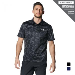 アンダーアーマー メンズ 半袖 ポロシャツ UA POLO PRINTED 1378385 スポーツウェア アルペン・スポーツデポ限定 UNDER ARMOUR