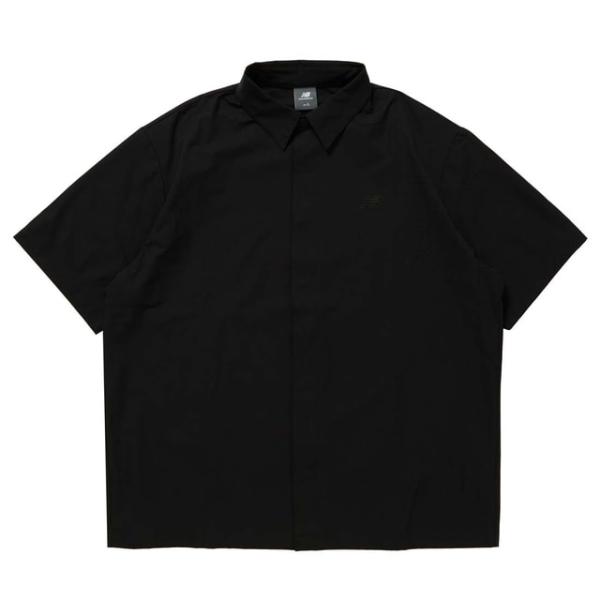ニューバランス THE CITY メンズ 半袖 シャツ ファブリックショートスリーブシャツ MT62...