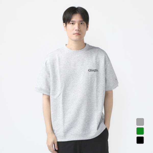 チャンピオン メンズ スウェット パーカー SHORT SLEEVE SWEATSHIRT C3-Z...