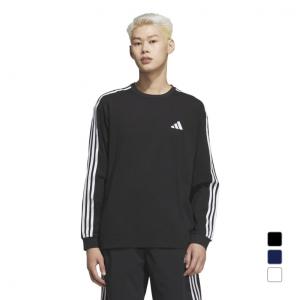 adidas◇長袖シャツ/M/コットン/BLK/無地/IW0996/プレミアム