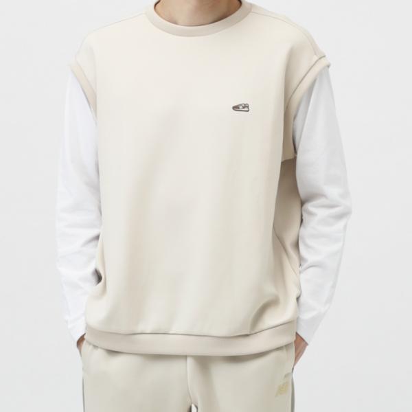 ニューバランス THE CITY メンズ 長袖 Tシャツ シューパッチレイヤードロングスリーブTシャ...