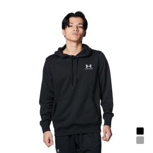 アンダーアーマー メンズ スウェット パーカー UAエッセンシャルテリー フーディー 1384820 スポーツウェア UNDER ARMOUR｜アルペングループヤフー店