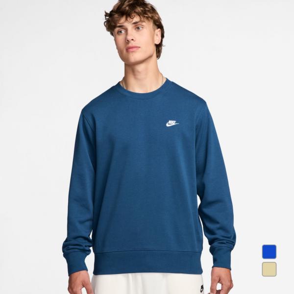 ナイキ メンズ スウェット トレーナー クラブ FT L/S クルー FN3889 スポーツウェア ...