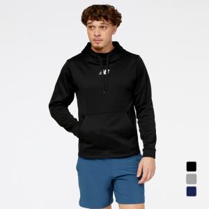 ニューバランス メンズ スウェットパーカー チェストロゴ フリースフーディ AMT23024 アウター スポーツウェア New Balance