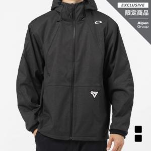 オークリー メンズ ウインドフルジップ BORDERLESS STURDY HOODIE JACKET FOA404691 パーカー アウター アルペン スポーツデポ限定 OAKLEY