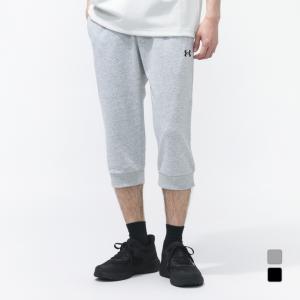 アンダーアーマー メンズ ショートパンツ UAライバル ライトウエイト テリー 3/4パンツ 6012649 スポーツウェア UNDER ARMOUR｜アルペングループヤフー店