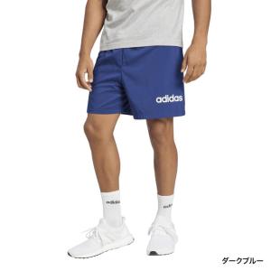 アディダス メンズ ハーフパンツ エッセンシャルズ リニア ロゴ ショーツ KRG13 JE9017 JE9016 スポーツウェア adidas