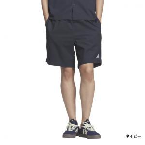アディダス メンズ ハーフパンツ デニムルック...の詳細画像1