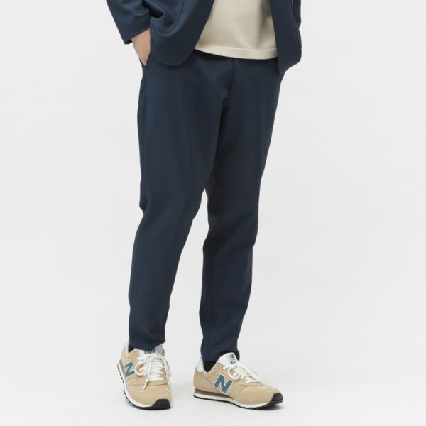 ニューバランス THE CITY メンズ ロングパンツ バーズアイスリムテーパードパンツ AMP55...