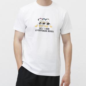 ディズニー メンズ 半袖 Tシャツ グラフィッ...の詳細画像2
