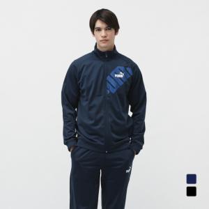 プーマ メンズ ジャージ 上下セット PUMA POWER ポリ トラックスーツ 681296 スポーツウェア PUMA｜alpen-group