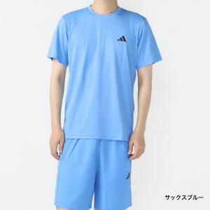 アディダス メンズ 半袖 Tシャツ ショートパ...の詳細画像3