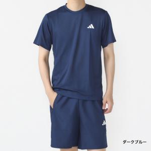 アディダス メンズ 半袖 Tシャツ ショートパ...の詳細画像4