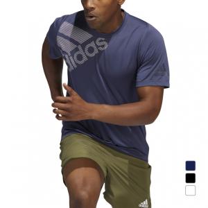 アディダス メンズ 半袖機能Tシャツ FreeLift バッジ