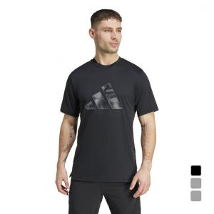 アディダス メンズ 半袖 機能 Tシャツ トレイン エッセンシャルズ カモグラフィック ロゴ 半袖Tシャツ JUA02 IW8489 IW8487 IS6151 スポーツウェア adidas