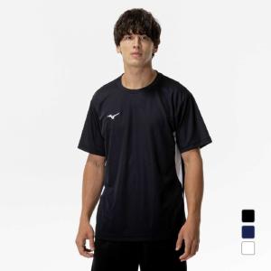 ミズノ メンズ 半袖 機能 Tシャツ ナビドライTシャツ 半袖・切替・メンズ 32MAC196 スポーツウェア MIZUNO