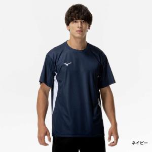 ミズノ メンズ 半袖 機能 Tシャツ ナビドラ...の詳細画像3