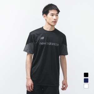 ニューバランス メンズ 半袖 機能 Tシャツ プラクティス ショートスリーブシャツ MT61573K スポーツウェア New Balance｜アルペングループヤフー店