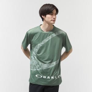 オークリー メンズ 半袖 機能 Tシャツ ENHANCE QDEVO SS TEE BOLD 5.0 FOA409024 スポーツウェア OAKLEY｜アルペングループヤフー店