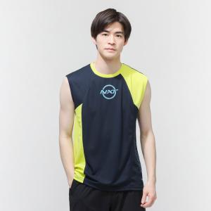 ミズノ メンズ ノースリーブ 機能 シャツ N...の詳細画像3