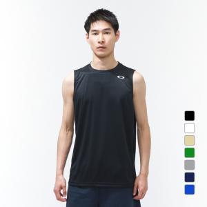 オークリー メンズ ノースリーブ 機能 シャツ FOUNDATIONAL TECH NS CREW 1.0 FOA409007 スポーツウェア OAKLEY