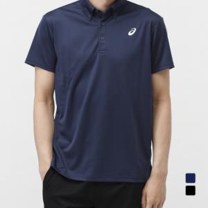 アシックス メンズ 半袖 機能 ポロシャツ ドライボタンダウンポロシャツ 2031E022 スポーツウェア asics