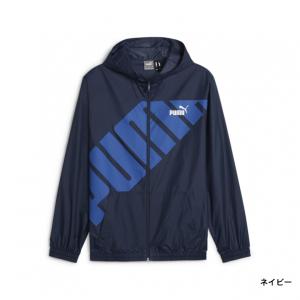 プーマ メンズ ウインドジャケット フーデッド...の詳細画像1